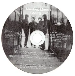 Manfred Mann's Earth Band - Manfred Mann's Earth Band (1972) [1999, Remastered, MANN 003]