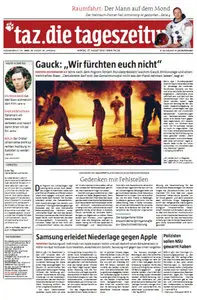 Tageszeitung TAZ vom 27 August 2012
