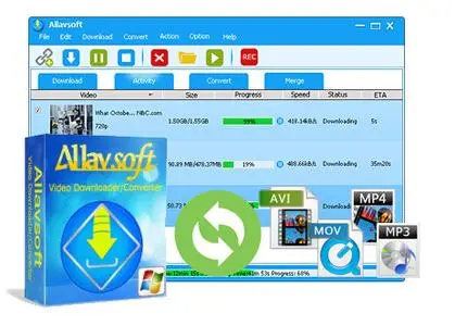 Allavsoft Video Downloader Converter 3.22.7.7489 Multilingual + Portable