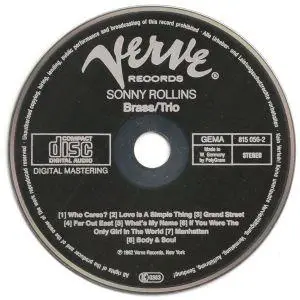 Sonny Rollins - Brass / Trio (1958) {Verve}