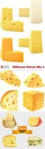 Vectors - Different Cheese Mix 2