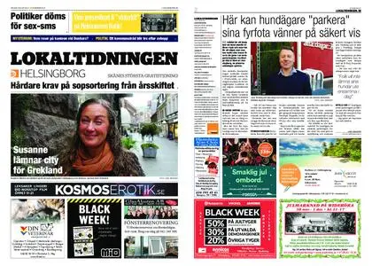 Lokaltidningen Helsingborg – 23 november 2019