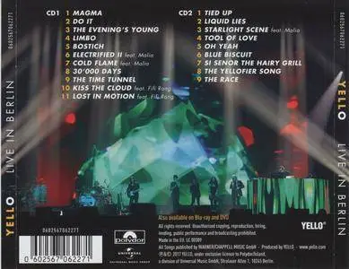 Yello - Live In Berlin (2017) {2CD}