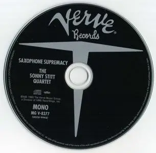 Sonny Stitt - Saxophone Supremacy (1959) {Verve Japan Jazz The Best Series UCCU-9943 rel 2012}