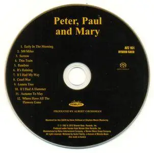 Peter, Paul And Mary - Peter, Paul And Mary (1962) [2014, Audio Fidelity AFZ 161] Repost