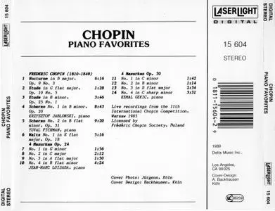 Various Artists - Chopin Piano Favorites (1989)