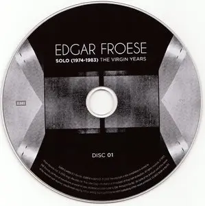 Edgar Froese - Solo (1974-1983), The Virgin Years (2012) {4CD Box Set Virgin-EMI}