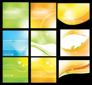  Colorful Abstract Vector Backgrounds 27 