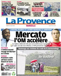 La Provence Marseille du samedi 25 juillet 2015