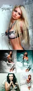 Stock Photo - Girl Angel