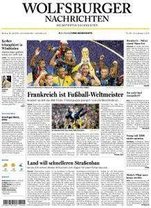 Wolfsburger Nachrichten - Helmstedter Nachrichten - 16. Juli 2018