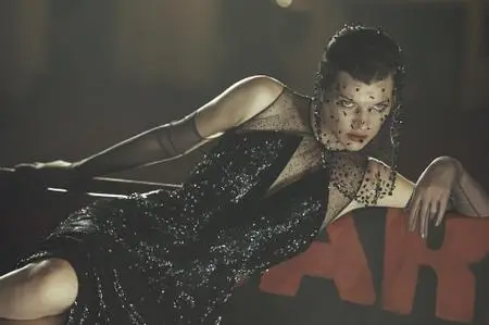 Milla Jovovich by Peter Lindbergh for Vogue Italia September 2012