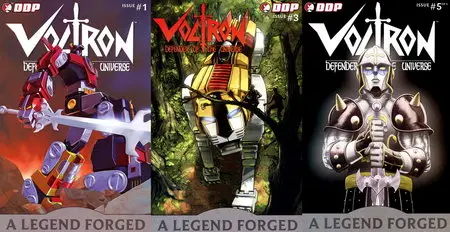 Voltron - A Legend Forged ( 5 of 5 ) Complete