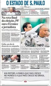 Jornal O Estado de SP em PDF, Segunda, 25 de Outubro de 2010