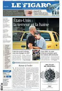 Le Figaro du Lundi 13 Juin 2016