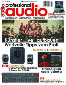 Professional Audio – Juli 2019