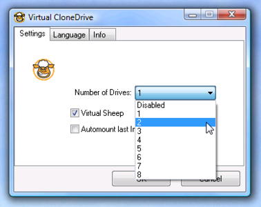 Virtual CloneDrive V5.4.2.3 Beta