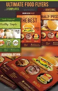 GraphicRiver Ultimate Food Flyers