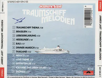 James Last - Traumschiff Melodien (198_, Polydor # 831 129-2 Y)