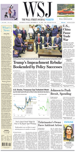 The Wall Street Journal – 14 December 2019