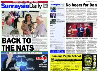 Sunraysia Daily – November 28, 2022