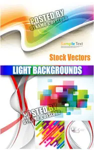 Light Backgrounds - Stock Vectors