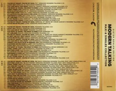 Modern Talking - Maxi & Singles Collection: Dieter Bohlen Edition (2019) {3CD Box Set}