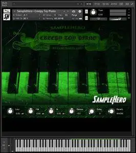 SampleHero Creepy Toy Piano KONTAKT