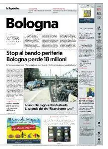 la Repubblica Bologna - 9 Agosto 2018