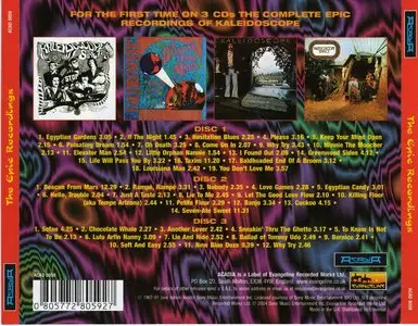 Kaleidoscope - Pulsating Dream [The Epic Recordings] (2004) - 3 CD set
