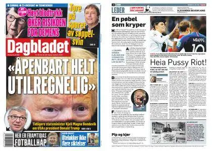 Dagbladet – 18. juli 2018