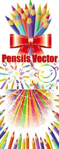 Pensils Vector