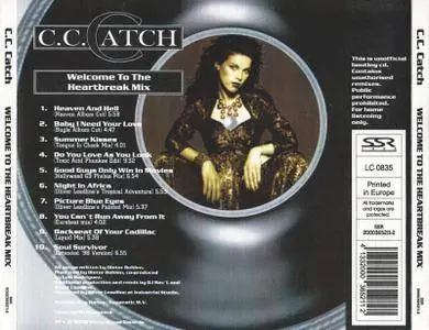 C.C. Catch - Welcome To The Heartbreak Mix (2000)