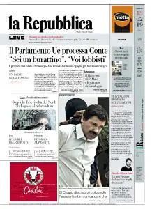 la Repubblica - 13 Febbraio 2019