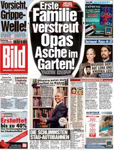 Bild Zeitung vom 14 Februar 2015