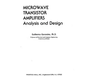 Microwave Transistor Amplifiers - Analysis and Design 