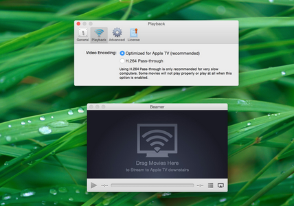 Beamer 3.2 Mac OS X