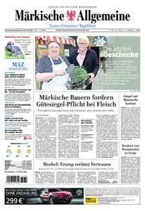 Märkische Allgemeine Neues Granseer Tageblatt - 12. Mai 2018
