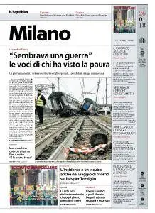 la Repubblica Milano - 26 Gennaio 2018