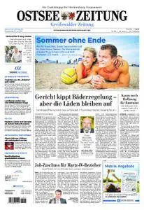 Ostsee Zeitung Greifswalder Zeitung - 19. Juli 2018