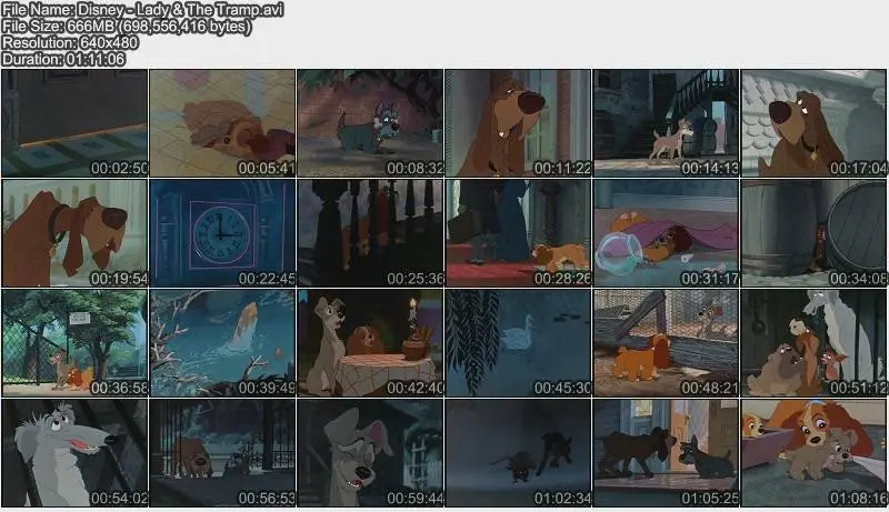 Lady and the Tramp I and II