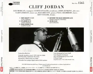 Clifford Jordan - Cliff Jordan (1957) {Blue Note RVG Japan TOCJ-7182 rel 2008}