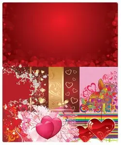 Hearts vector