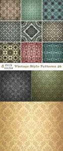 Vectors - Vintage Style Patterns 46