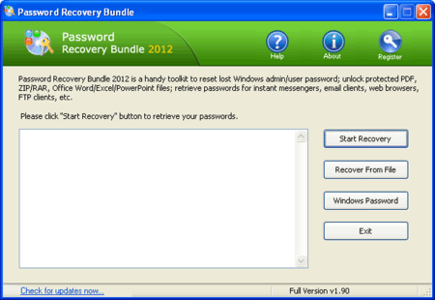 Password Recovery Bundle 2012 1.90