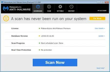 Malwarebytes Anti-Malware Premium 2.2.1.1043 Final Portable