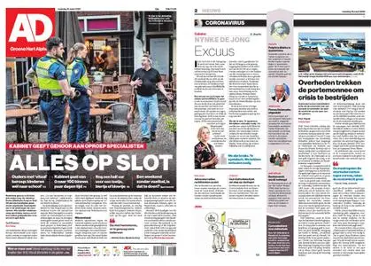 Algemeen Dagblad - Alphen – 16 maart 2020