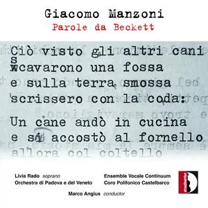 Coro Polifonico Castelbarco - Giacomo Manzoni: Parole da Beckett (2023) [Official Digital Download 24/96]