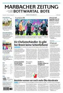 Marbacher Zeitung - 20. Dezember 2017