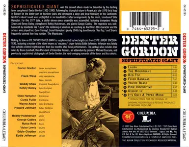 Dexter Gordon - Sophisticated Giant (1997)